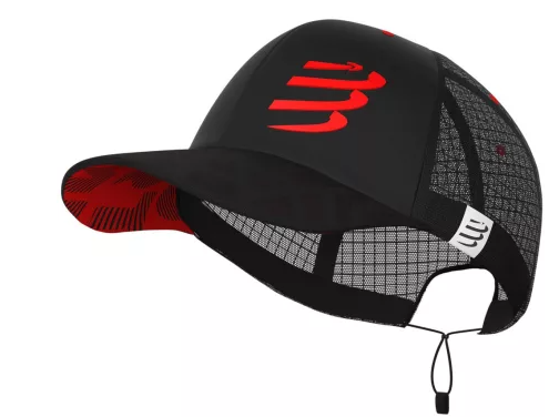 Image Compressport Racing Trucker Cap BLACK/RED O/S